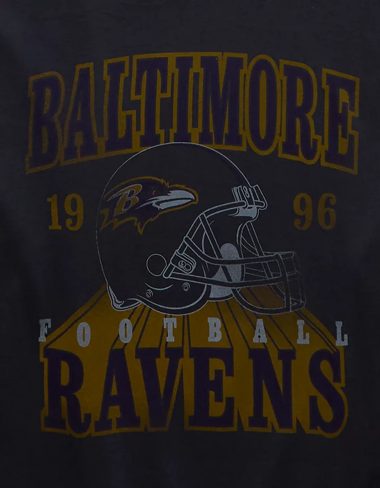 T-shirt droit à image des Ravens de Baltimore la NFL AE