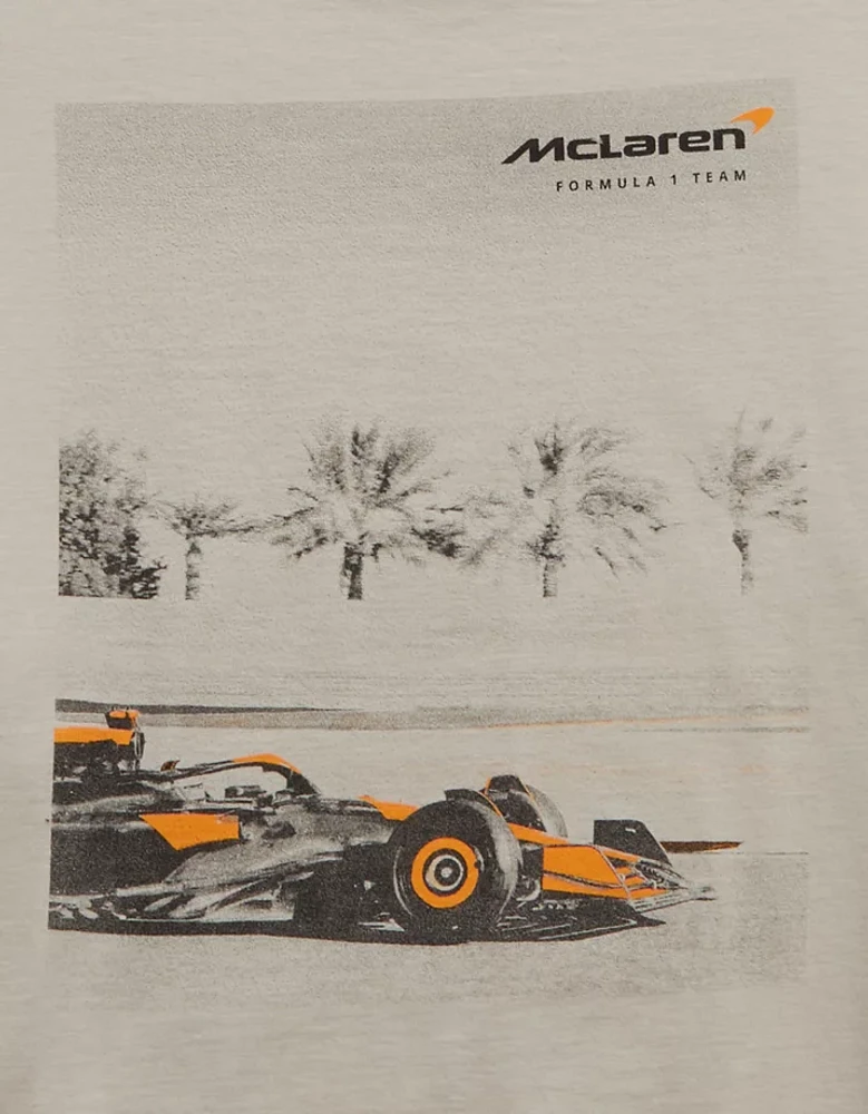 T-shirt droit à image McLaren AE
