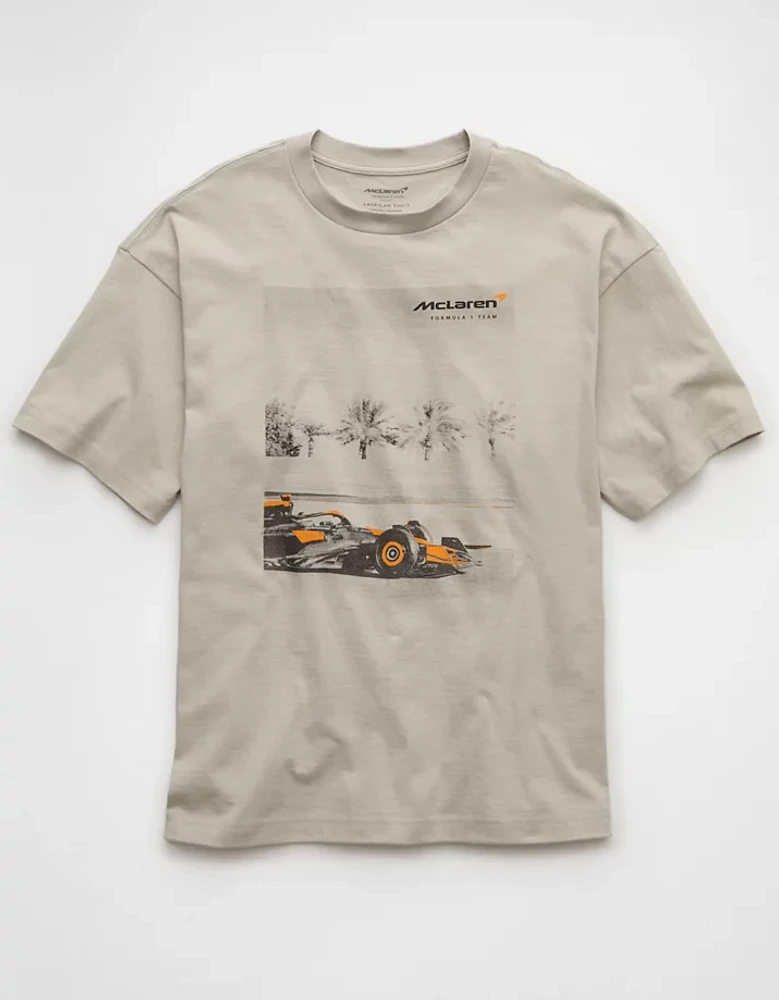 T-shirt droit à image McLaren AE