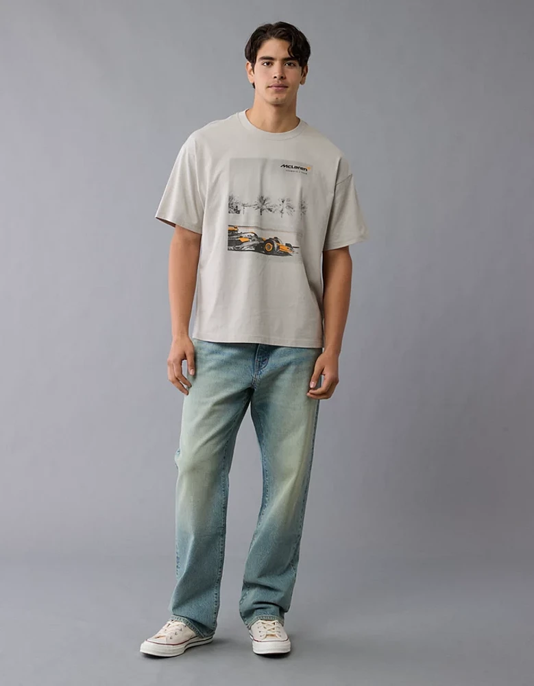 T-shirt droit à image McLaren AE