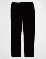 Pantalon décontracté à ceinture élastique coupe athlétique en velours côtelé AE