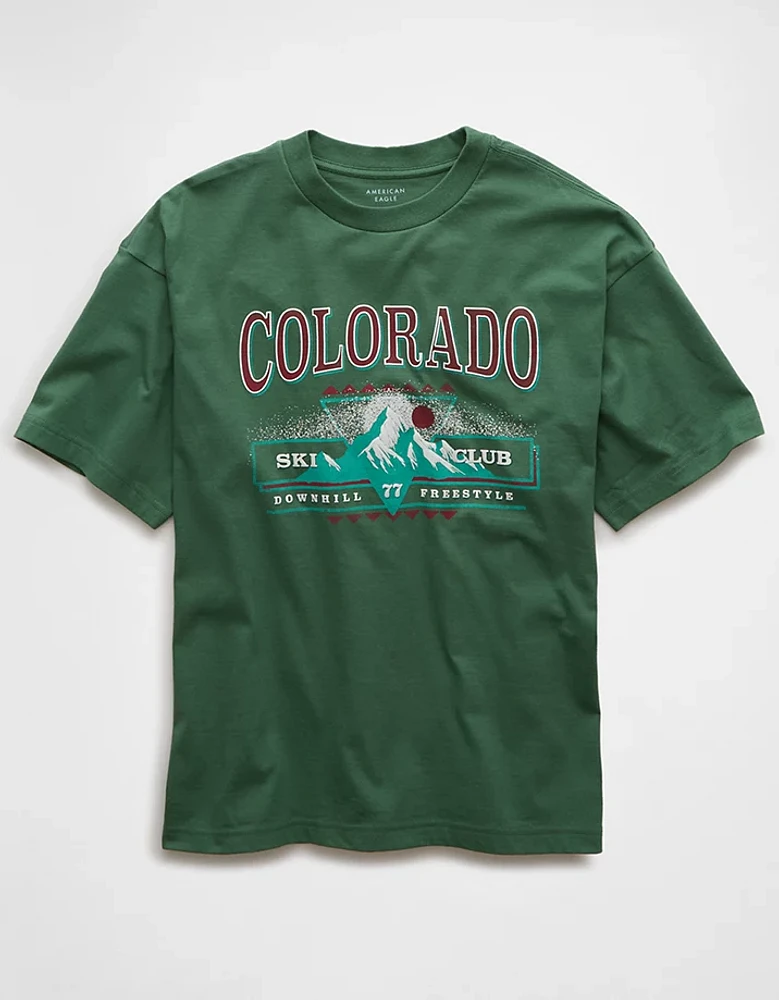 AE Boxy Colorado Graphic T-Shirt