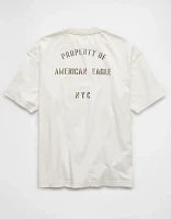 AE Boxy Logo Graphic Pocket T-Shirt