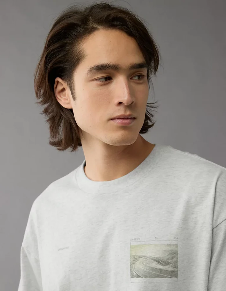 AE Boxy Photo Graphic T-Shirt