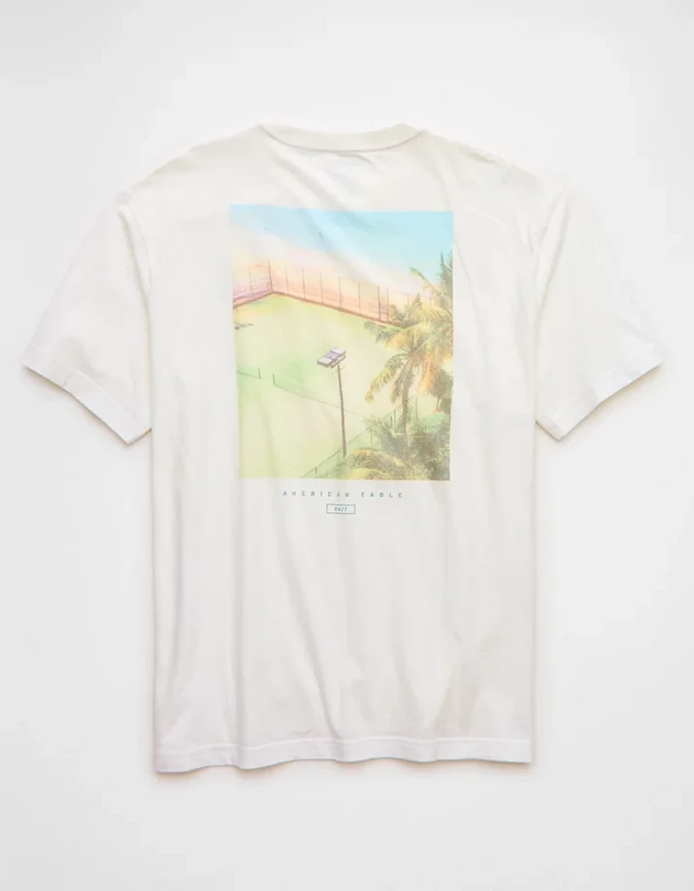 T-shirt à image 24/7 AE