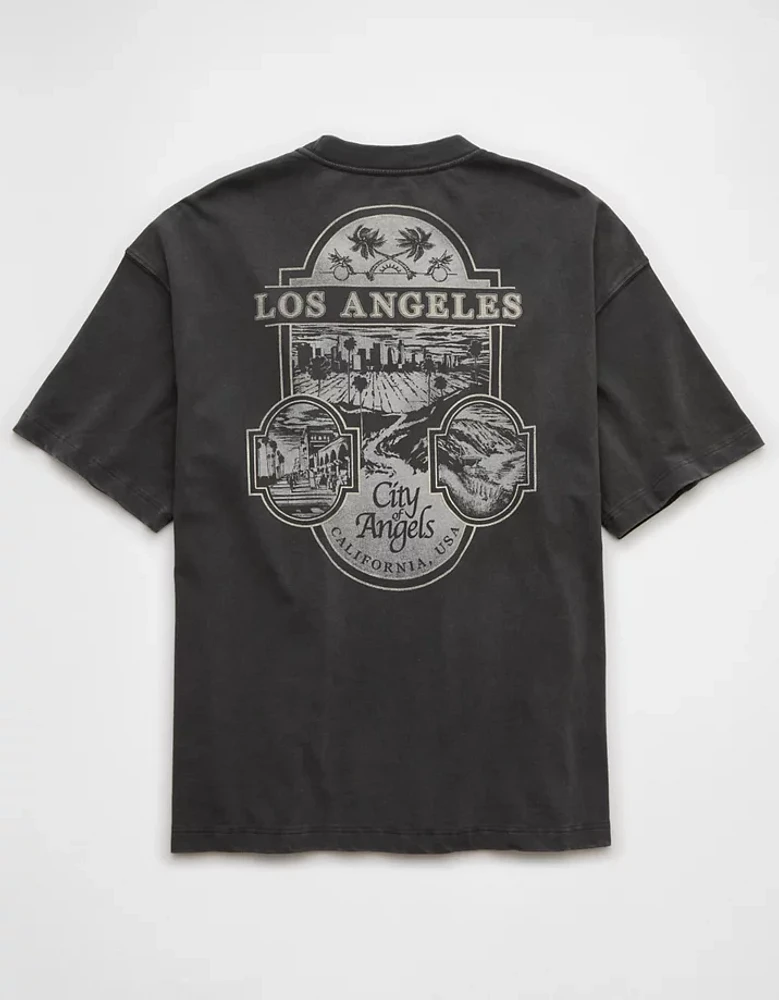 T-shirt droit à image Destination AE