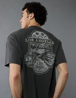 T-shirt droit à image Destination AE