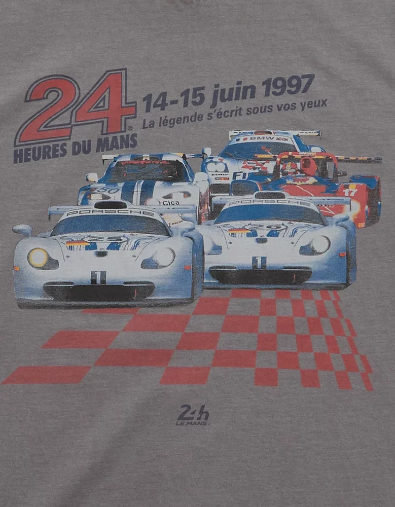 T-shirt droit à image Les 24 heures du Mans AE