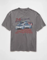 AE Boxy Le Mans Racing Graphic T-Shirt