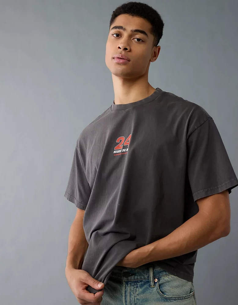 AE Boxy Le Mans Racing Graphic T-Shirt