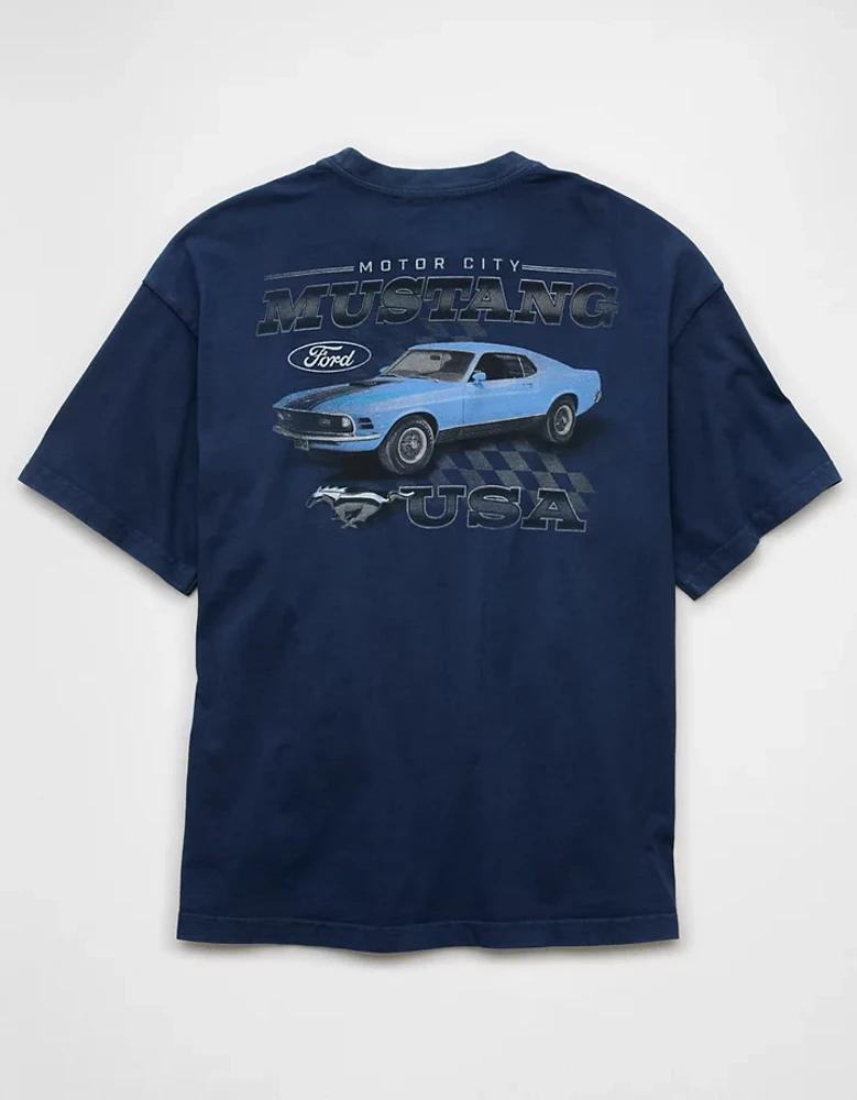 AE Boxy Ford Mustang Graphic T-Shirt