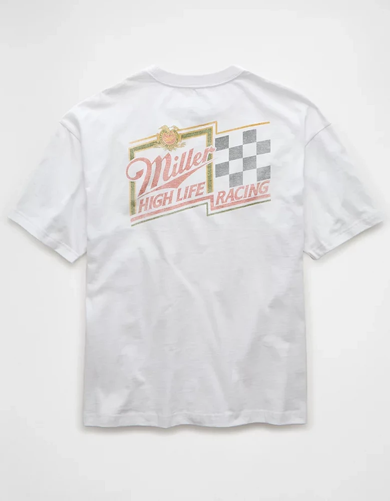 T-shirt droit à image Miller High Life AE