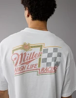 T-shirt droit à image Miller High Life AE