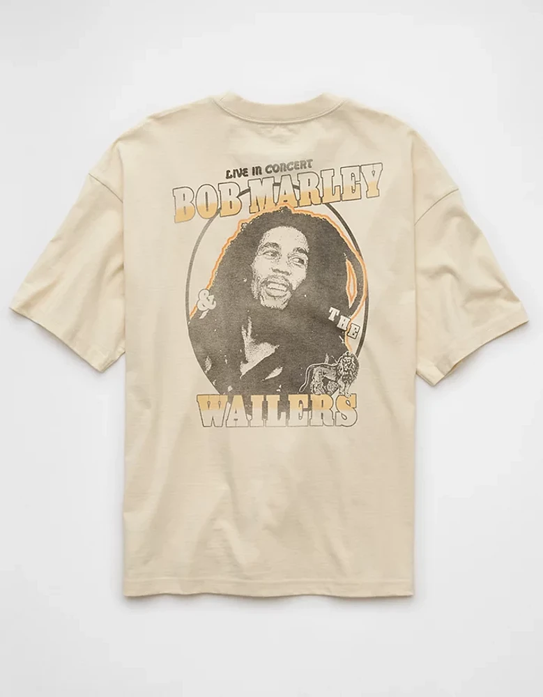 AE Boxy Bob Marley Graphic T-Shirt