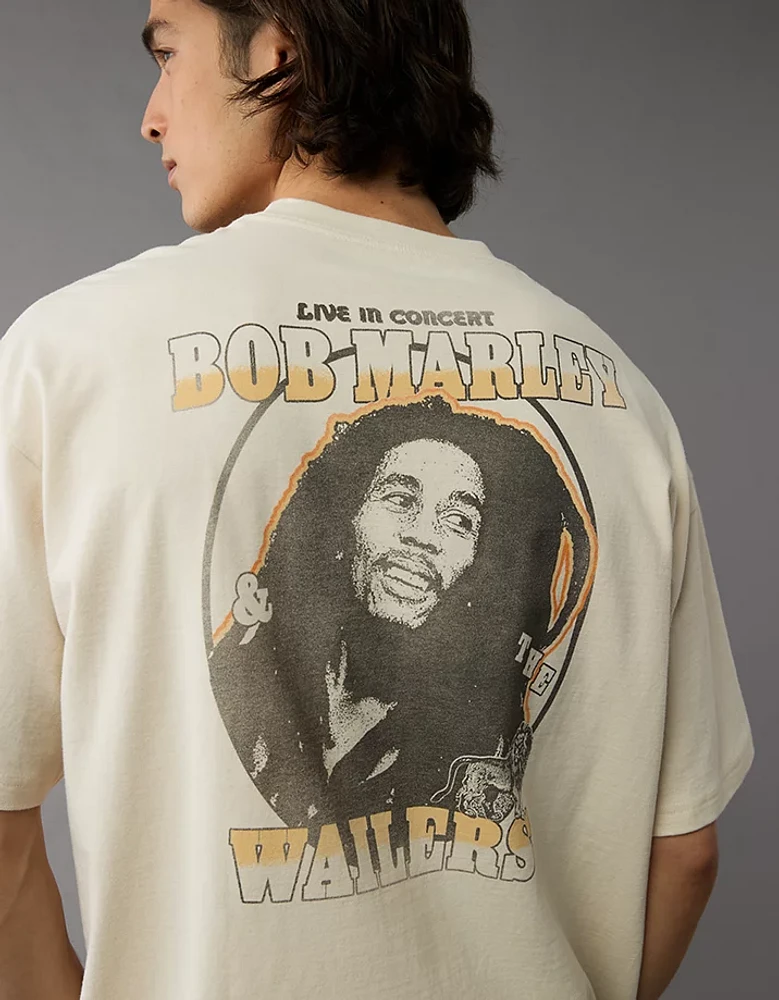 AE Boxy Bob Marley Graphic T-Shirt