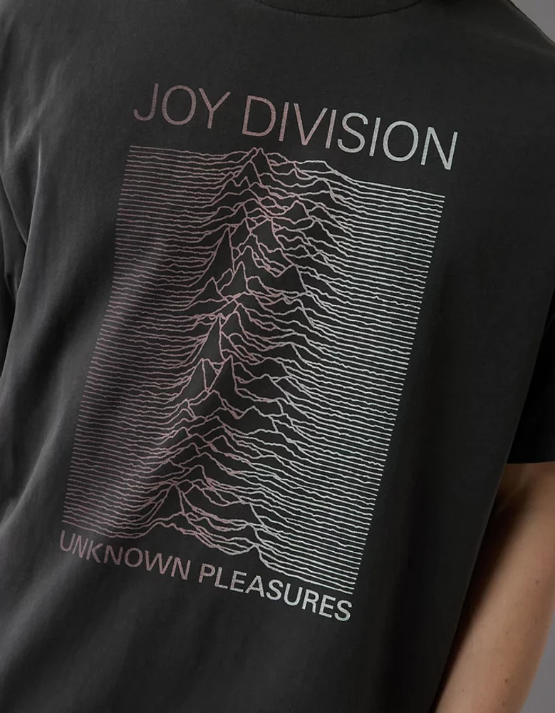 T-shirt droit à image Joy Division AE