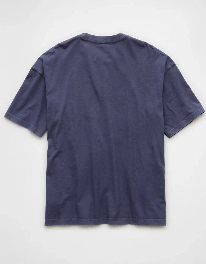 T-shirt droit à image Yale AE
