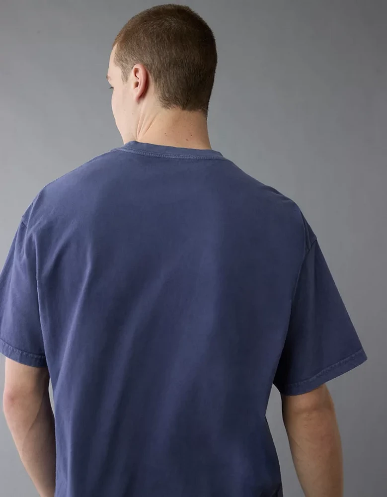 T-shirt droit à image Yale AE