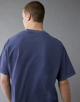T-shirt droit à image Yale AE