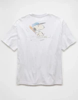 T-shirt droit à image Snoopy AE