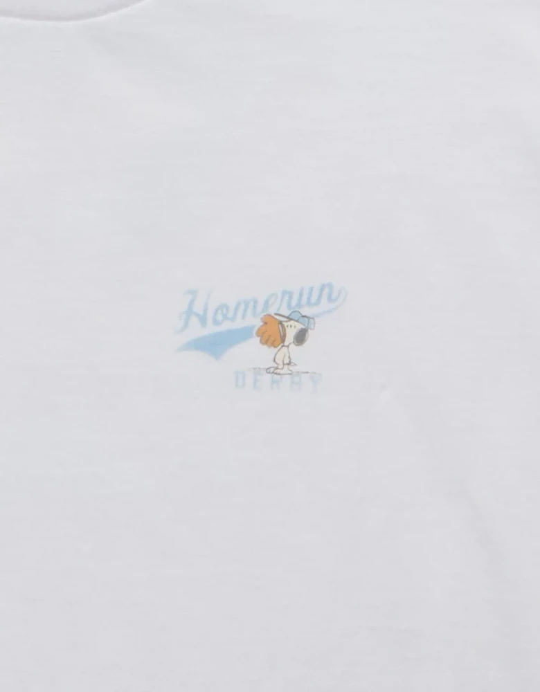 T-shirt droit à image Snoopy AE