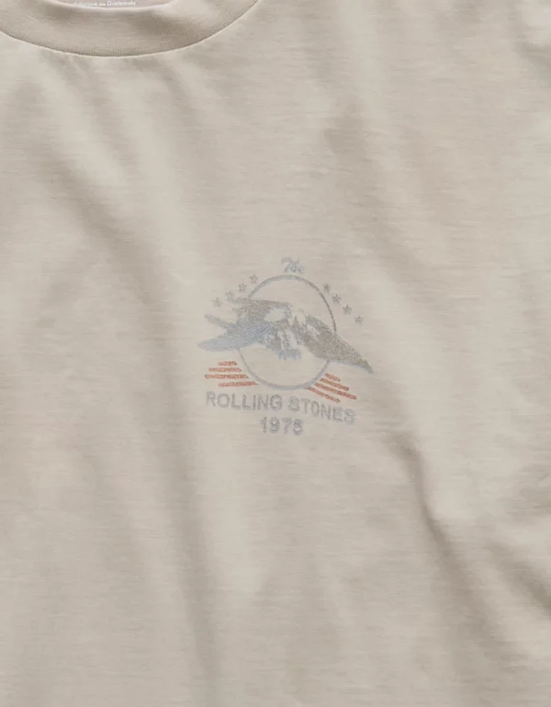 T-shirt droit à image The Rolling Stones AE