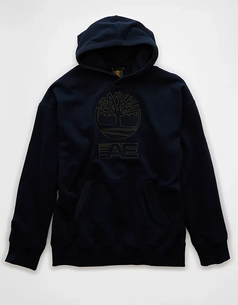 Timberland x AE Embroidered Cotton Hoodie