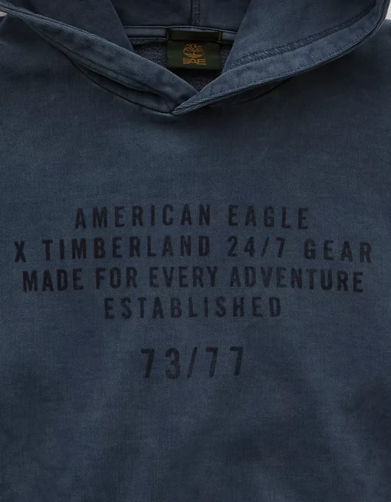 Chandail à capuchon en molleton Timberland x AE