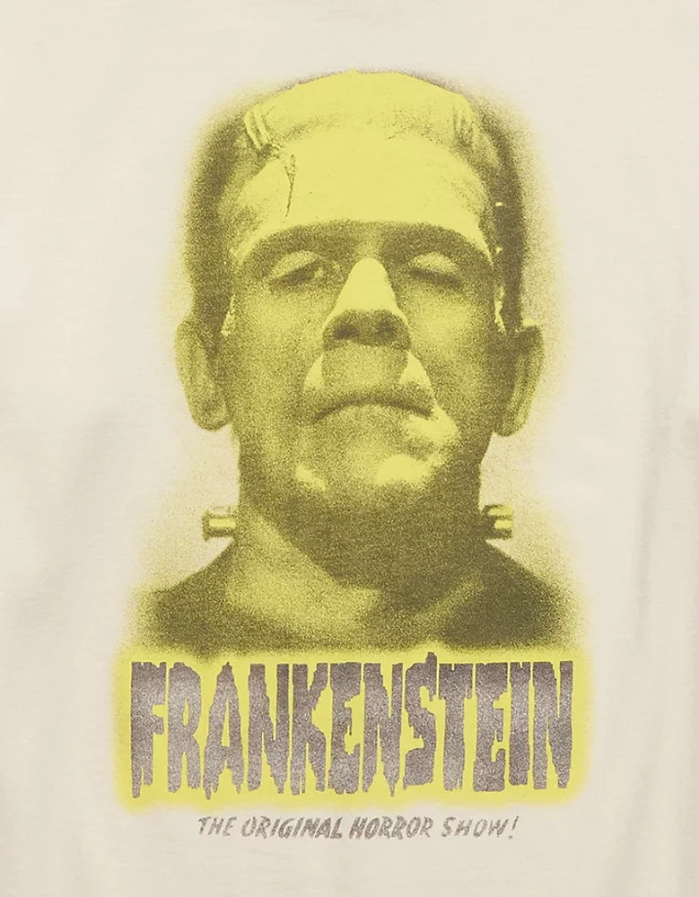 T-shirt à graphique et manches longues Frankenstein AE