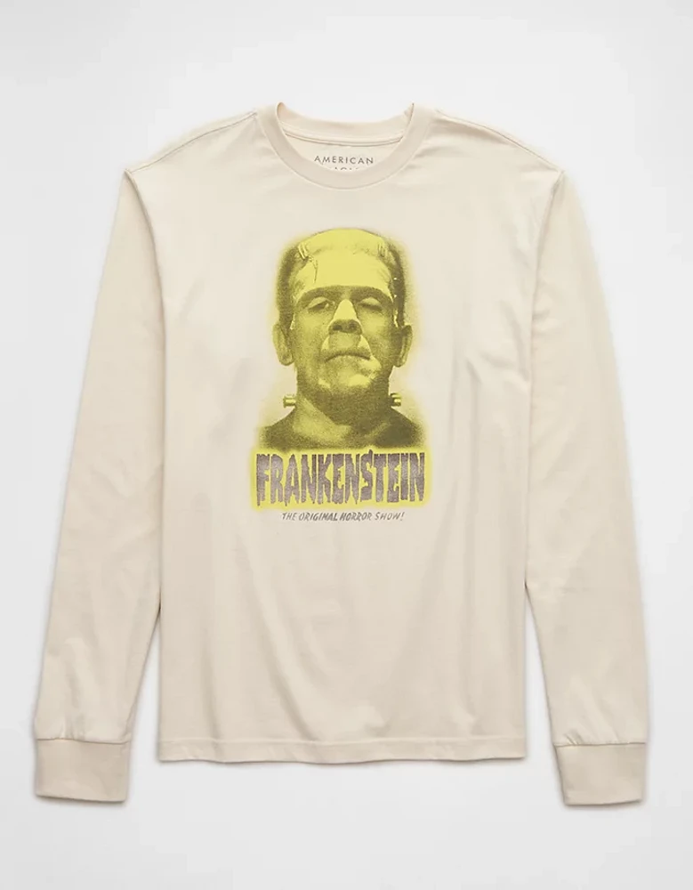 T-shirt à graphique et manches longues Frankenstein AE