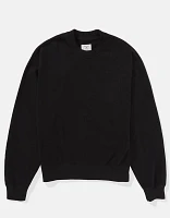 AE Logo Graphic Crew Neck Sweatshirt