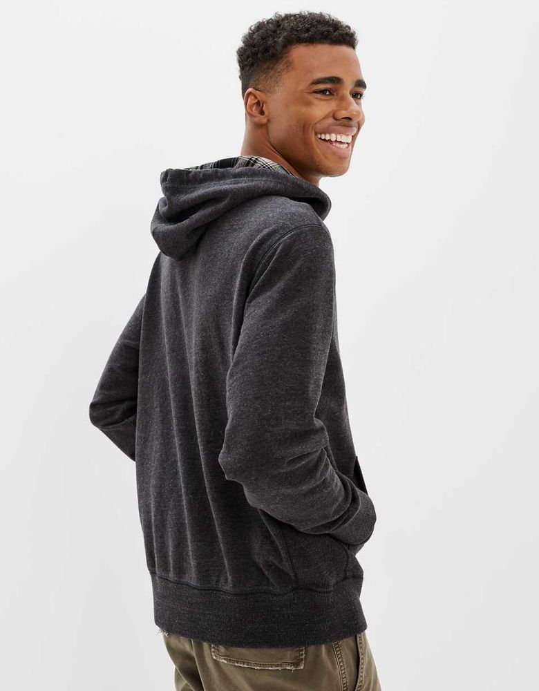 AE Super Soft Flannel-Lined Hoodie