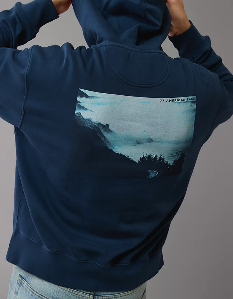 AE Logo Graphic Hoodie