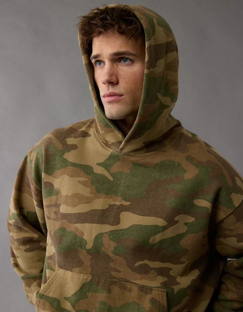 AE Heavyweight Fleece Camo Hoodie