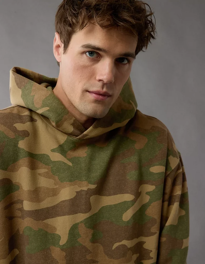 AE Heavyweight Fleece Camo Hoodie