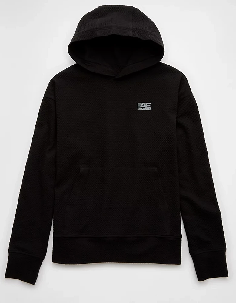 AE 24/7 Textured Fleece Hoodie