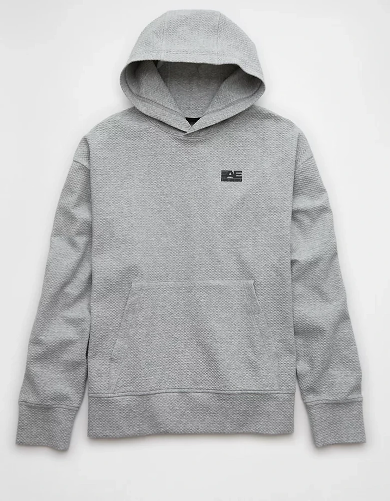 AE 24/7 Textured Fleece Hoodie