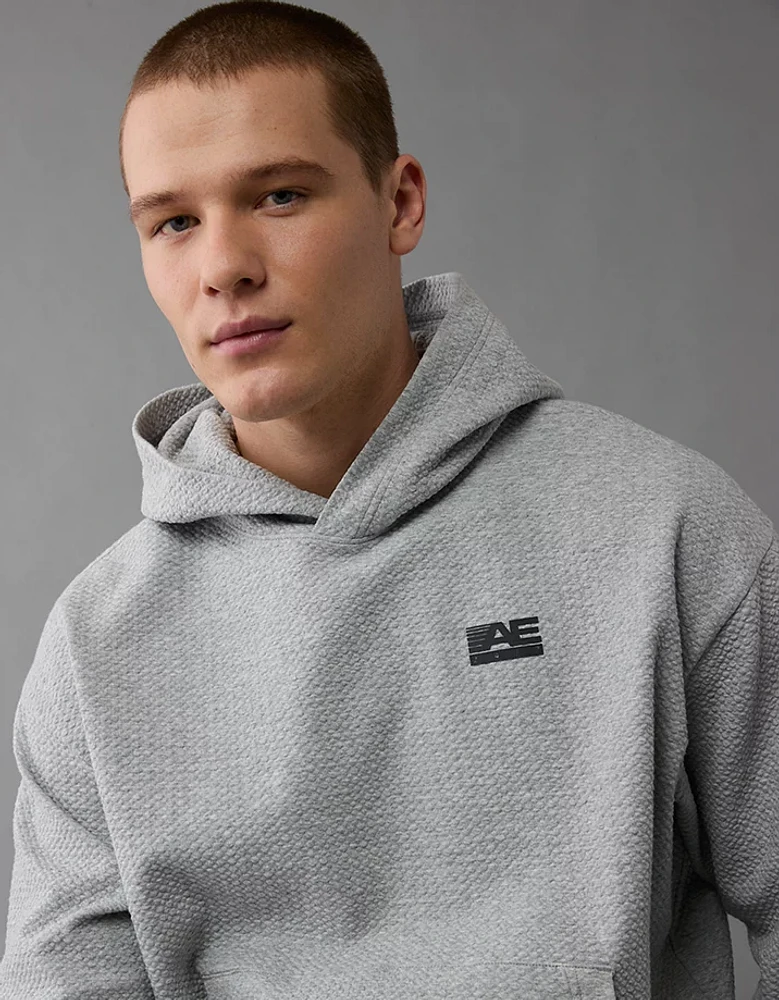 AE 24/7 Textured Fleece Hoodie