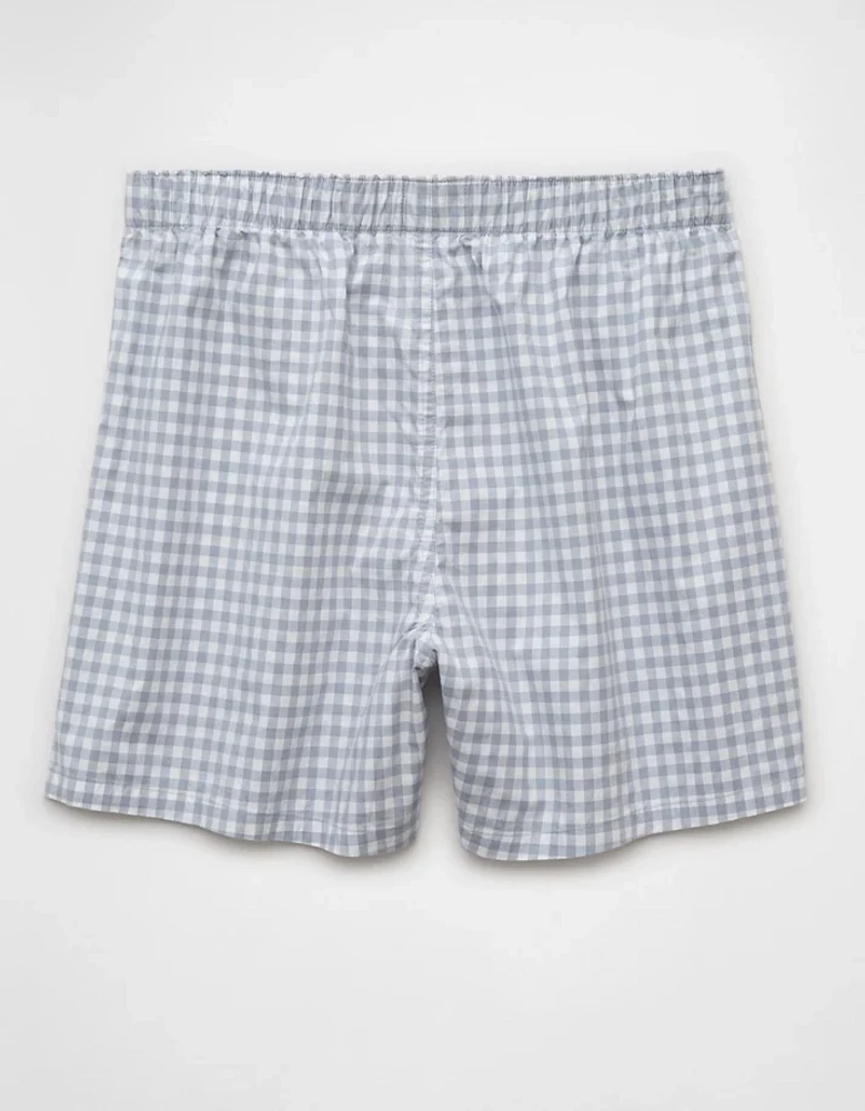 Caleçon boxeur extensible à carreaux pour hommes AEO