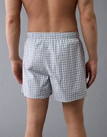 Caleçon boxeur extensible à carreaux pour hommes AEO
