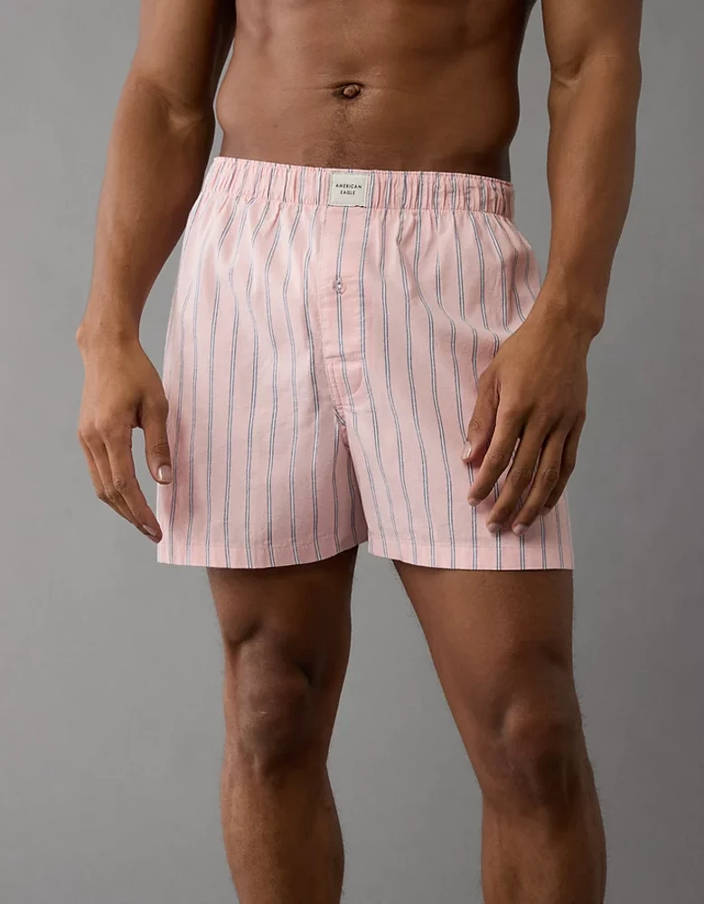 AEO Men's Striped Stretch Boxer Short