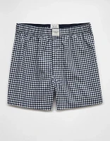 AEO Men's Plaid Stretch Boxer Short