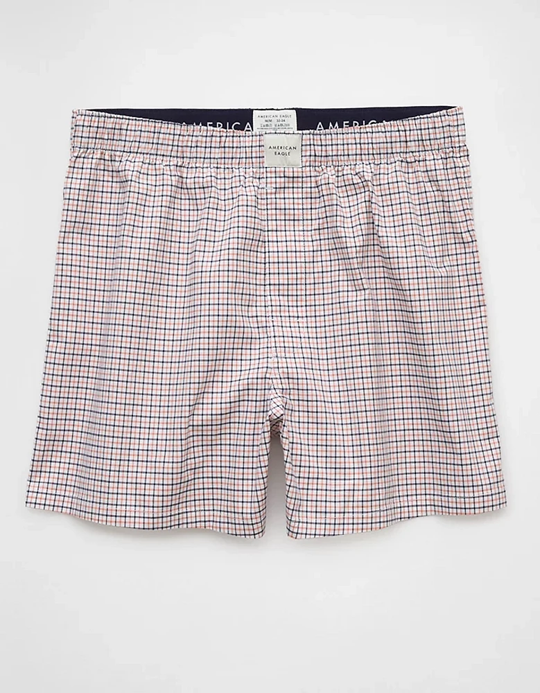 AEO Plaid Stretch Boxer Short