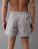 AEO Plaid Stretch Boxer Short