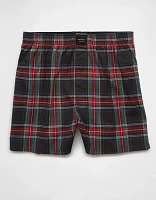 AEO Plaid Stretch Boxer Short