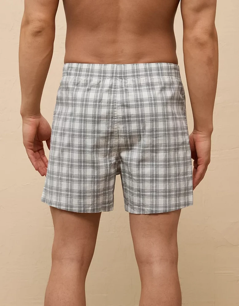 AEO Plaid Stretch Boxer Short