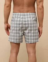 AEO Plaid Stretch Boxer Short
