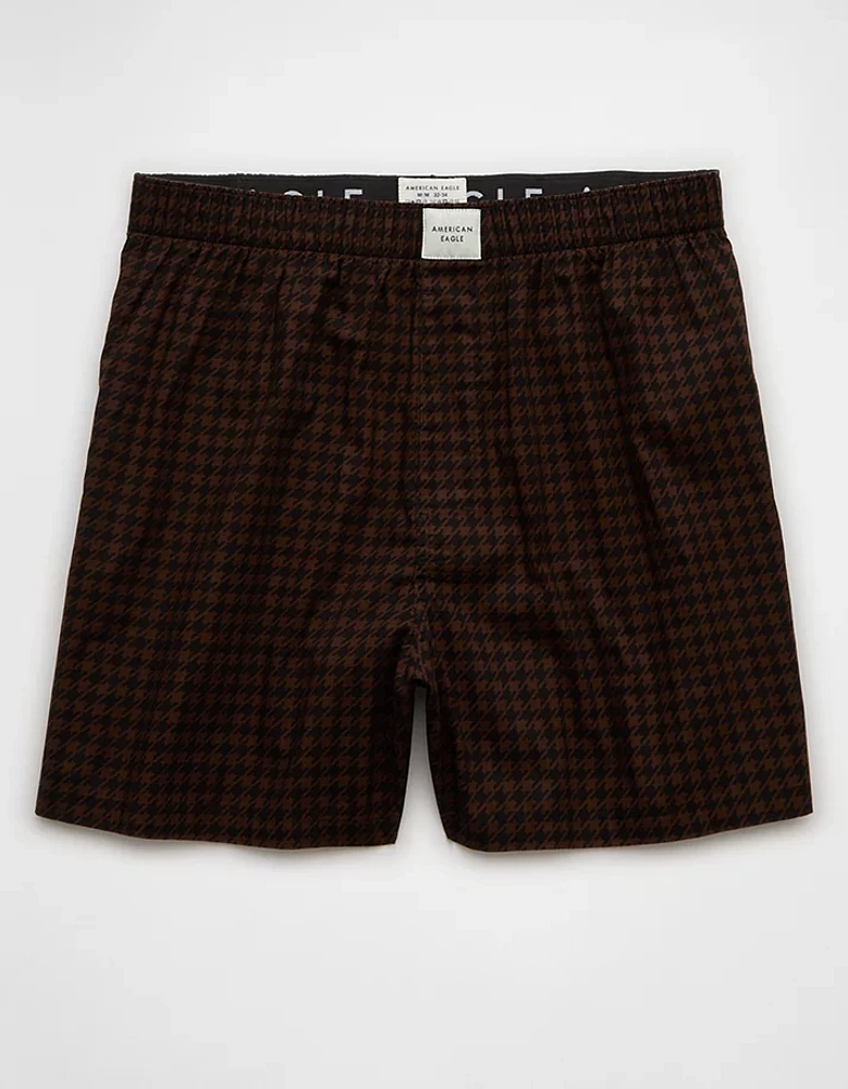 AEO Men's Houndstooth Stretch Boxer Short