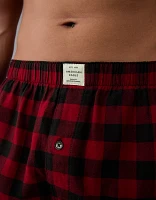 AEO Plaid Grinch Pocket Boxer Short