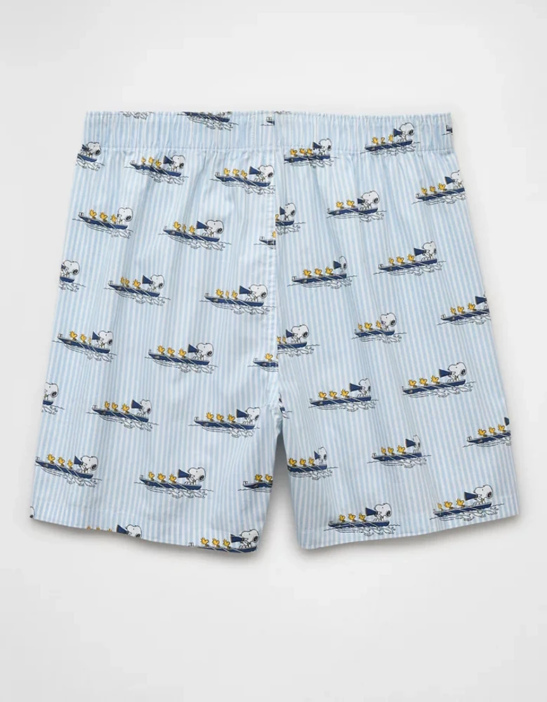 Caleçon boxeur extensible Snoopy en bateau pour hommes AEO